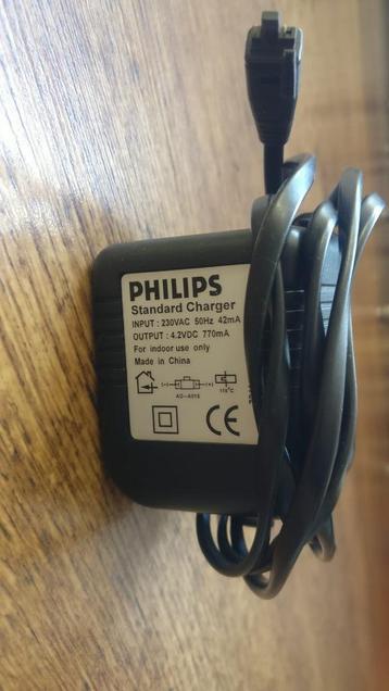 Philips standard charger / oplader 4.2V DC 775mA beschikbaar voor biedingen