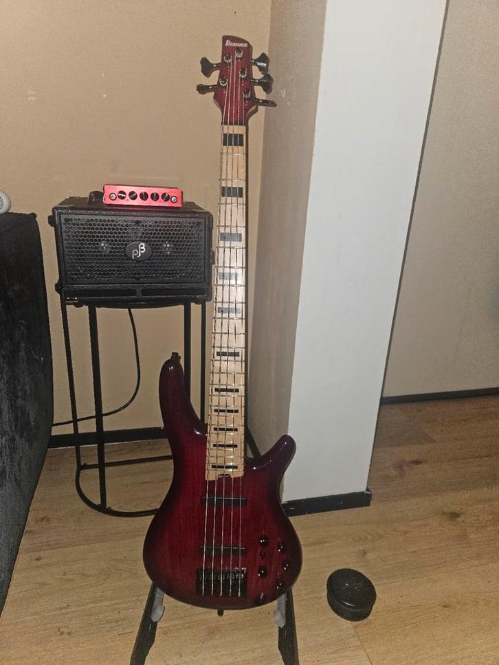 Ibanez ANB205 Adam Nitti Signature Basgitaar, Muziek en Instrumenten, Snaarinstrumenten | Gitaren | Bas, Gebruikt, Elektrisch