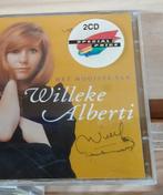 Gesigneerde dubbel cd Willeke Alberti., Ophalen of Verzenden, Nieuw in verpakking, Levenslied of Smartlap
