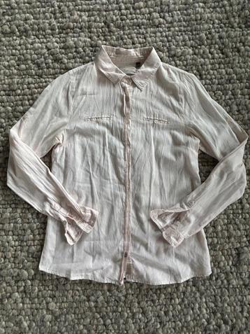 Kastopruiming zachtroze blouse BNYC maat M beschikbaar voor biedingen