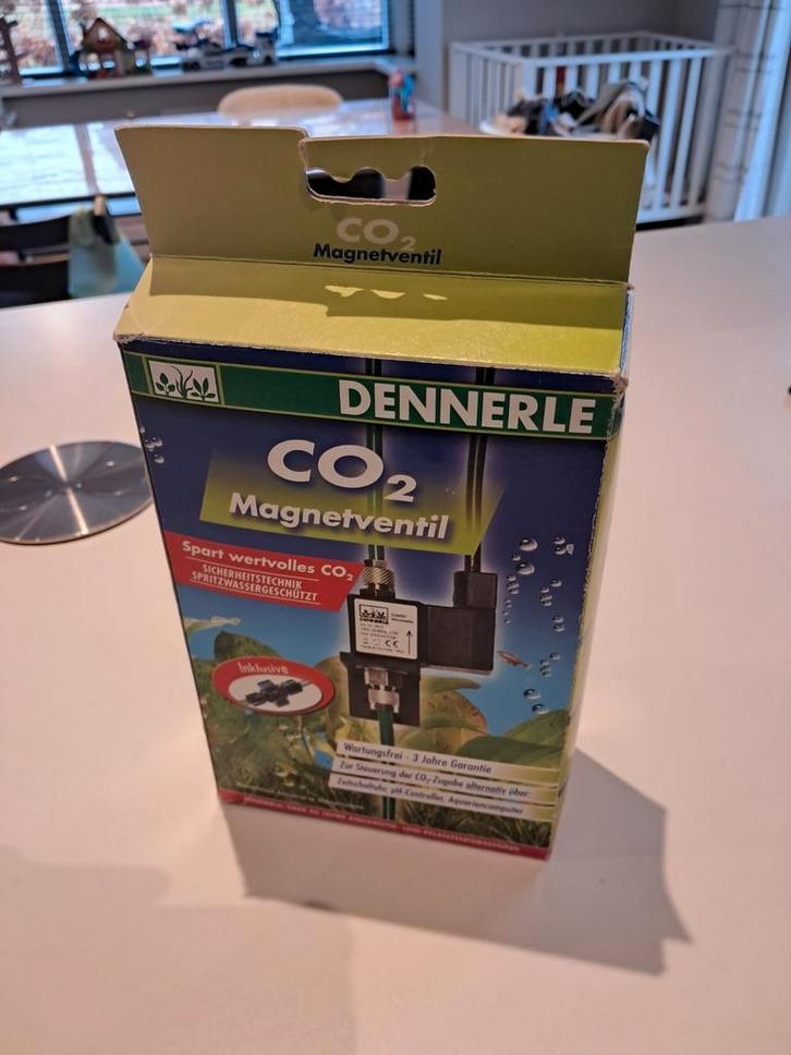 Dennerle Co2 magneetventiel. NIEUW, Dieren en Toebehoren, Vissen | Aquaria en Toebehoren, Nieuw, Filter of Co2, Ophalen of Verzenden