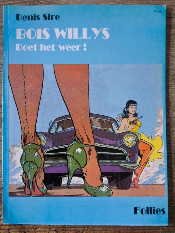 Bois Willys - Volwassen strip, Boeken, Stripboeken, Zo goed als nieuw, Eén stripboek, Ophalen of Verzenden