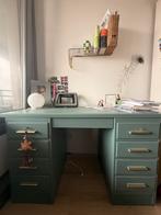 Vintage Bureau met Lades, Huis en Inrichting, Bureaus, Ophalen, Gebruikt, Bureau