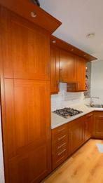 Gratis keuken - zelf demonteren - snel af te halen!, Huis en Inrichting, Keuken | Complete keukens, Ophalen, Gebruikt, Bruin, Enkelwandige keuken