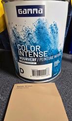 Gamma Muurverf Sandy Brown 1 Liter - Nieuw, Bruin, Nieuw, Ophalen of Verzenden, Verf