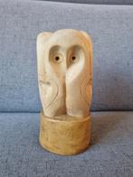 Houten uil, uilen zijn handgemaakt, Ophalen of Verzenden, Gebruikt, Dier