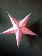 Papieren kerstster roomwit, incl. elektra, Diversen, Ophalen of Verzenden, Nieuw