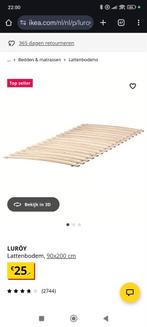 Single bed., Gebruikt, 90 cm, Eenpersoons, Bruin