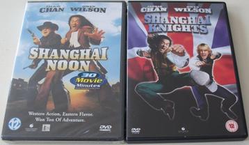 Dvd *** SHANGHAI NOON + SHANGHAI KNIGHTS *** 2-Dvd Set beschikbaar voor biedingen