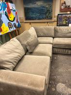 Luxe Velvet Hoekbank, Huis en Inrichting, Banken | Bankstellen, 250 tot 300 cm, 100 tot 125 cm, Hoekbank, Ophalen of Verzenden