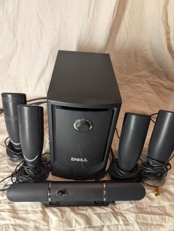 100W Dell Dolbi 5.1 PC Cinema set met subwoofer beschikbaar voor biedingen