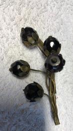 Antiek, Sieraden, Tassen en Uiterlijk, Broches, Koper, Zwart, Ophalen of Verzenden, Zo goed als nieuw