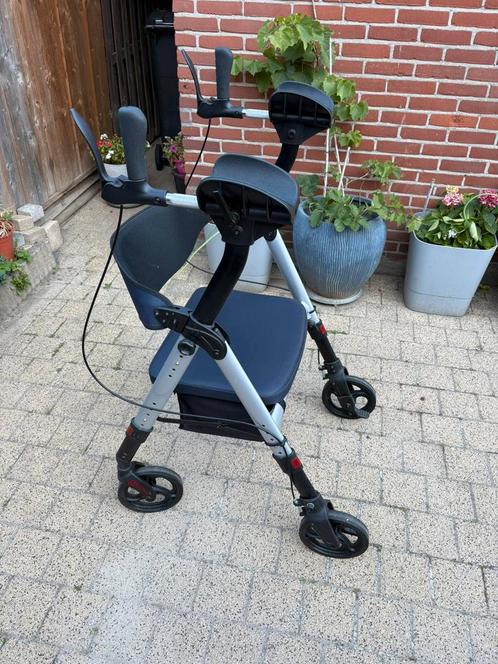 Rollator Goliat Artro XXL tot 200 kg met opbergruimte, Diversen, Rollators, Zo goed als nieuw, Ophalen of Verzenden
