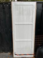 Nieuwe witte opdekdeur 78x200, Ophalen, Minder dan 80 cm, Binnendeur, Nieuw