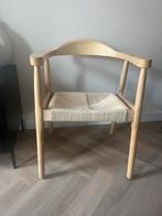 Kwantum stoel Bova / houten japandi look stoel, Ophalen, Zo goed als nieuw, Overige kleuren, Eén