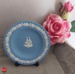 Wedgwood Jasperware blue bordje het schip de Mayflower, Ophalen of Verzenden, Zo goed als nieuw, Bord of Schaal