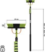 telescopische wasborstel tot 7meter uitschuifbaar, Ophalen, Bezem of Borstel