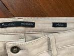 Rosner broek suède look 40 beige Antonia stretch, Ophalen of Verzenden, Gedragen, Maat 38/40 (M), Beige