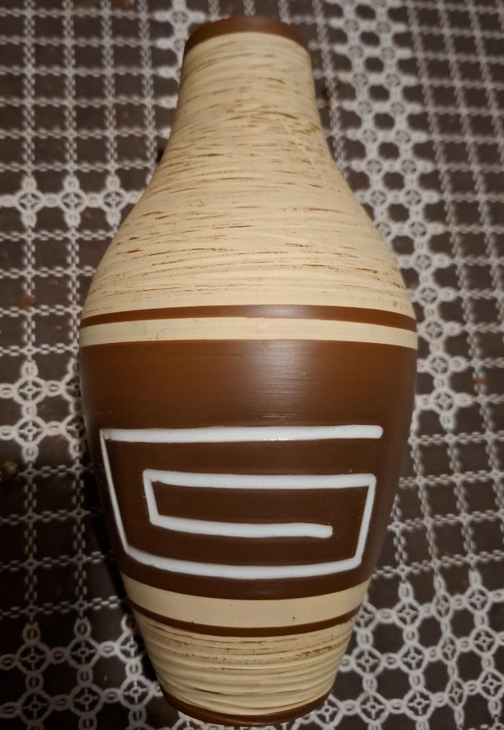 Vintage Sawa Vaas Sgraffito-Techniek 50's  249-20 W-Germany, Antiek en Kunst, Antiek | Vazen, Ophalen of Verzenden