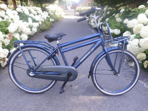Mooie blauwe 24"Sparta Pick-up met 3 versnellingen, Fietsen en Brommers, Fietsen | Jongens, Zo goed als nieuw, 24 inch, Versnellingen