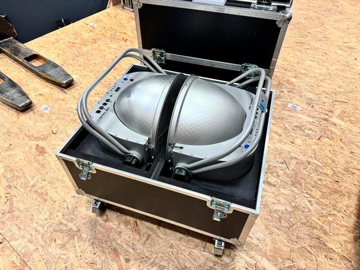 Showtec Vintage Blaze 55 - Set van 4, Muziek en Instrumenten, Licht en Laser, Gebruikt, Licht, Geluidgestuurd, Kleur, Stroboscoopeffect