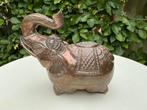 Antiek Bronzen Beteldoos “Olifant”, Ophalen of Verzenden