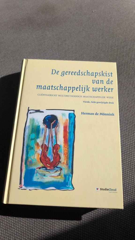 Gereedschapskist Maatschappelijk Werker - de Mönnink, Boeken, Studieboeken en Cursussen, Zo goed als nieuw, HBO, Alpha, Ophalen of Verzenden