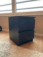 2x MALM nachtkastje, Huis en Inrichting, Slaapkamer | Nachtkastjes, Ophalen, Gebruikt, Minder dan 45 cm, 55 tot 70 cm