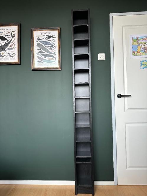 IKEA GNEDBY cd/dvd kast zwart, Huis en Inrichting, Woonaccessoires | Cd- en Dvd-rekken, Zo goed als nieuw, Cd's of Dvd's, 150 discs of meer