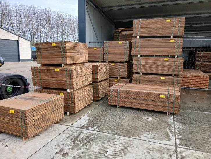 Ipé buitenparket, terrasplanken, tuinparket vlonderplanken, Tuin en Terras, Terrasdelen en Vlonders, Nieuw, Hout, Ophalen