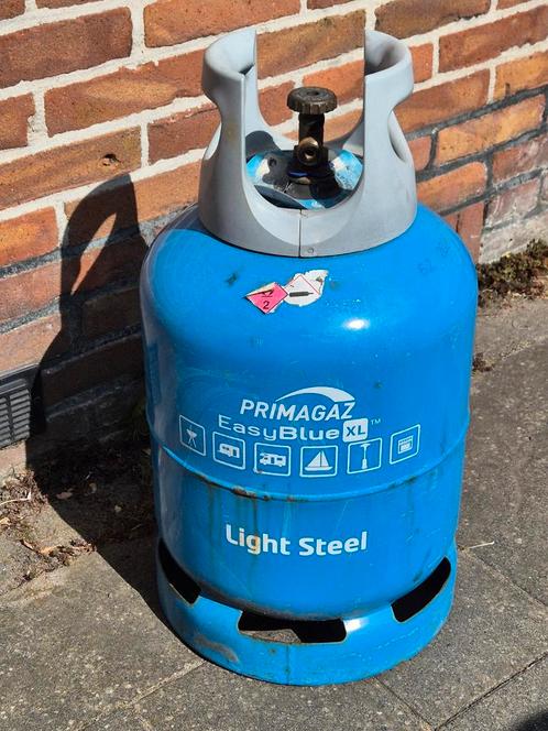 Grote lichtgewicht gasfles halfvol te koop, Caravans en Kamperen, Kampeeraccessoires, Zo goed als nieuw, Ophalen