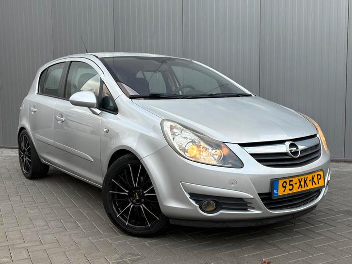 Opel Corsa 1.4 16V 5D WR 2007 Grijs, Auto's, Opel, Particulier, Corsa, Benzine, C, Hatchback, Handgeschakeld, Origineel Nederlands