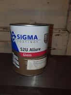 Sigma S2U Allure Gloss is een hoogwaardige hoogglanslak voor, Doe-het-zelf en Verbouw, Verf, Beits en Lak, Ophalen of Verzenden