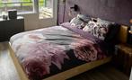 Malm Bed + Vagstranda Matras Ikea 140x200, Malm Ikea, Bruin, 140 cm, Zo goed als nieuw