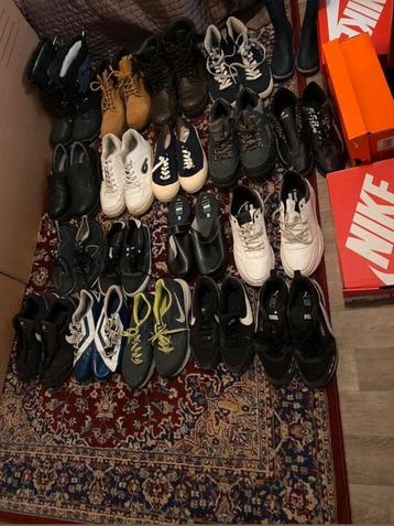 Grote partij jongens en herenschoenen (Nike,Adidas,Fila etc) beschikbaar voor biedingen
