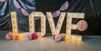 LOVE licht letters 💡 te huur.  Actie €60 - 3 dagen., Ophalen, Zo goed als nieuw, Geboorte of Huwelijk
