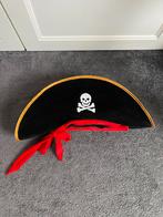 Piratenhoed met doodskop, Kinderen en Baby's, Carnavalskleding en Verkleedspullen, Ophalen of Verzenden, Nieuw, 134 t/m 140, Jongen of Meisje