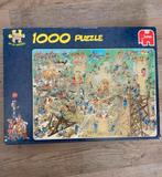 Van haasteren middeleeuwen 998 stukjes, Hobby en Vrije tijd, Denksport en Puzzels, Ophalen, Zo goed als nieuw