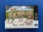 Masterbox 35130 US Soldiers, Operation Overlord d-day 1/35, Ophalen of Verzenden, Nieuw, 1:35 tot 1:50
