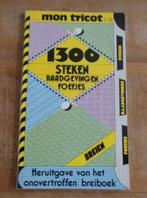 Mon Tricot 1300 steken breiboek breisteken, Boeken, Breien en Haken, Verzenden, Mon Tricot, Zo goed als nieuw