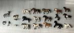 Schleich 17 paarden + ruiter/zadel + puppy + zebra, Verzamelen, Dierenverzamelingen, Ophalen, Zo goed als nieuw, Paard, Beeldje of Figuurtje
