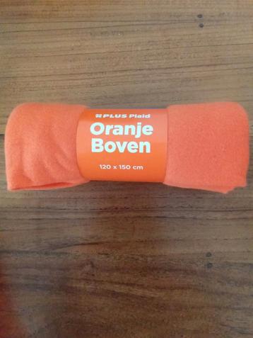 Oranje spullen van de Plus nieuw beschikbaar voor biedingen