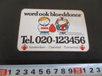 sticker strip bruna wordt ook bloeddonor amsterdam purmerend, Verzamelen, Ophalen, Zo goed als nieuw