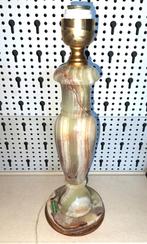 Onyx  tafellamp - Italiaanse  klassieke vintage lampenvoet, Overige materialen, Gebruikt, Italiaans design  - klassieke vintage  - chique - elegant