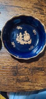 Limoges porselein vaasje en 2 schotels, Ophalen of Verzenden