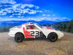 1:56 Mazda RX-7 - Majorette wit racing #23, Ophalen of Verzenden, Gebruikt, Auto