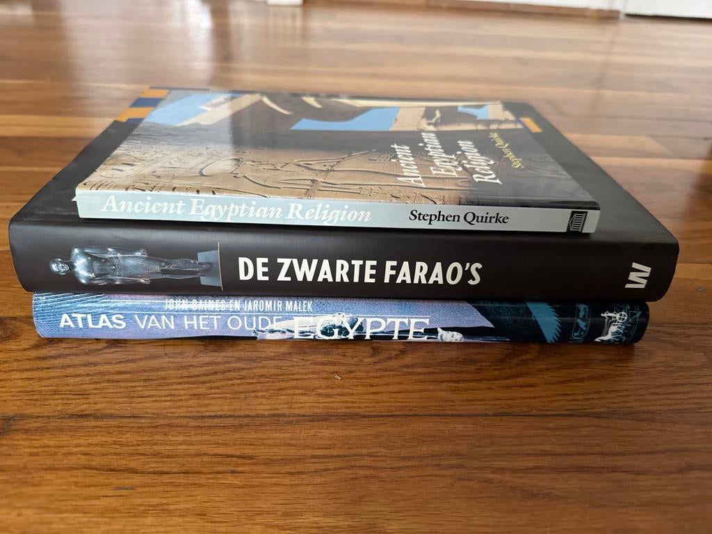 Unieke set over het oude Egypte, oa De zwarte farao's, Ophalen of Verzenden, Zo goed als nieuw