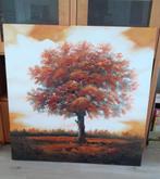 Groot canvas schilderij, Huis en Inrichting, Woonaccessoires | Schilderijen, Tekeningen en Foto's, Schilderij, Zo goed als nieuw