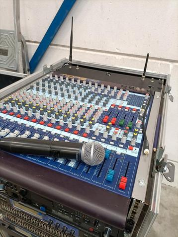 Complete taperack zang case Midas Vince 160 met vele extras  beschikbaar voor biedingen