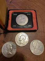4 zilveren Canada dollars, Postzegels en Munten, Munten | Amerika, Ophalen of Verzenden, Noord-Amerika